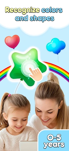 Gameplay screenshot 2 from Baby Balloons pop - Educational game